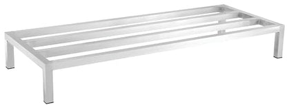 CenPro Commercial NSF Aluminum Dunnage Rack - 1,500 lb. Weight Capacity - 60"x20"x8" (28W-129) - size: 60x20x8"