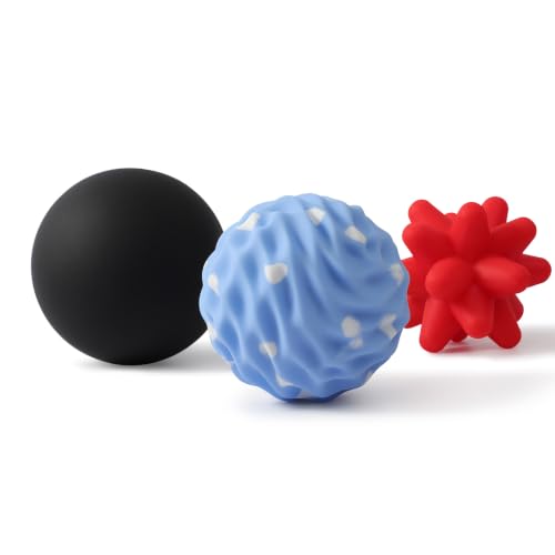 Silicone Massage Lacrosse Balls for Myofascial Release | Massage Deep Tissue for Trigger Point Therapy, Relieve Plantar Fasciitis, Muscle Soreness - style: Silicone Full-body Recovery Set