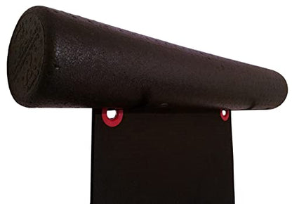 IRON AMERICAN Yoga Mat Hanger - Adjustable Hooks for Exercise Mats, Foam Rollers & Gym Equipment Storage - Wall Mounted - Hardware Included - (6.75" x .75") - American Steel - style: 2-PAIR