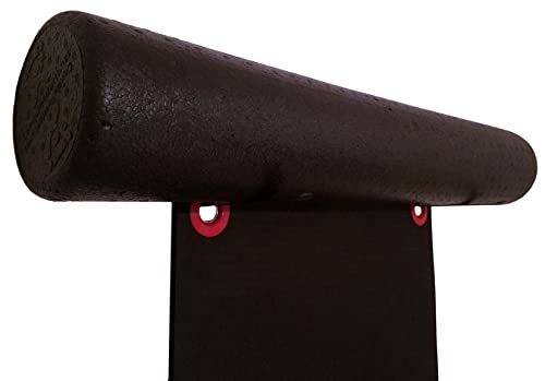 IRON AMERICAN Yoga Mat Hanger - Adjustable Hooks for Exercise Mats, Foam Rollers & Gym Equipment Storage - Wall Mounted - Hardware Included - (6.75" x .75") - American Steel - style: 3-PAIR