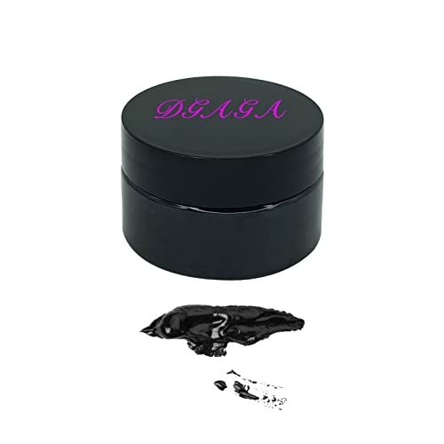 DGAGA Chalk Paste Self Adhesive Stencils Paint Screen Printing Ink Black for Mesh Stencils DIY Home Decor, Wood Signs, Canvas, Glass, Chalk Arts, Crafts - color: Black