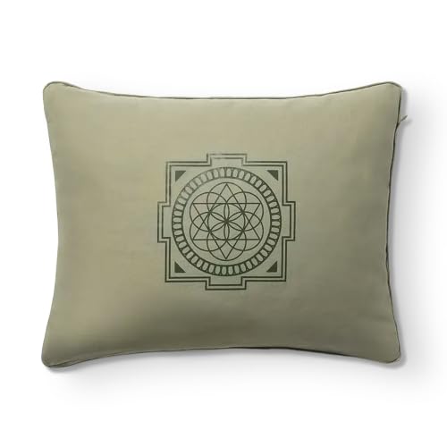 ShaktiMat Acupressure Pillow, Neck & Shoulder Relief, Premium Level 1 Tulsi | Relaxation, Massage Muscles, Aid Sleep, Unlock Inner Tension, Similar to Acupuncture, Made with Organic Cotton & ABS spikes - color: Premium-tulsi, size: Level 1