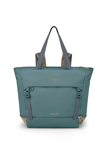 Osprey Daylite Large Tote Pack, Cascade Blue/Latte Brown - color: Cascade Blue/Latte Brown