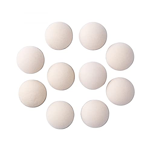 CYFUN DESIGN Mini Ink Blending Tools Foam Replacement Foams for DIY Scrapbooking Paper Crafting Handmade Crafts Scrapbooking Supplies Crafting Projects - color: 10pcs Semicircle Foam Refills