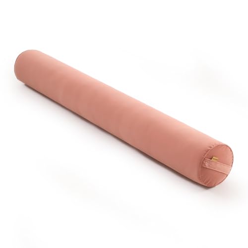 Body Pillow for Adults,Long Round Pillow,Big Cylindrical Pillow,Large Full Bolster Pillows for Side Sleepers (Blush Pink, 59"*7.87") - color: Blush Pink, size: 59"*7.87"