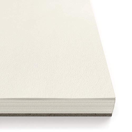 ARTEZA Mixed Media Sketchbook, 5.5 x 8.5 Inches, Pack of 1, 60 Sheets, Micro-Perforated Spiral-Bound Paper Pad for Wet and Dry Media - size: 5.5"x8.5" (Pack of 1)