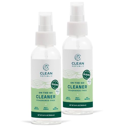 All-Purpose HOCl Cleaning Spray, TSA Compliant Travel Size, 3.4oz, 2-Pack - size: 3.4 Fl Oz (Pack of 2)