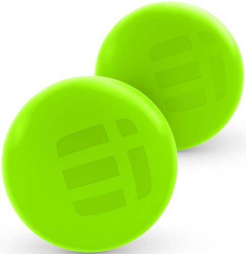 Massage Lacrosse Balls for Deep Tissue Relief - Trigger Point Therapy Ball Set for Plantar Fasciitis, Myofascial Release for Back, Shoulder, Foot - Massage Ball Roller - 2 Pack (Lime Green) - color: Lime Green