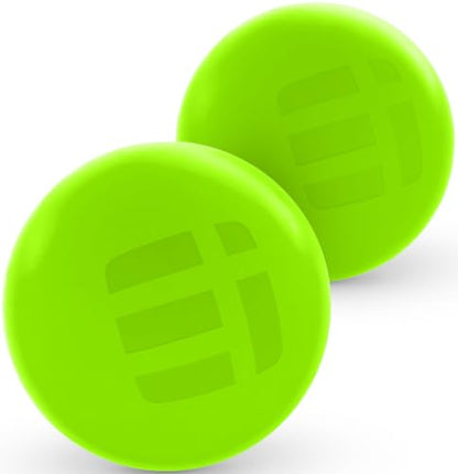 Massage Lacrosse Balls for Deep Tissue Relief - Trigger Point Therapy Ball Set for Plantar Fasciitis, Myofascial Release for Back, Shoulder, Foot - Massage Ball Roller - 2 Pack (Lime Green) - color: Lime Green