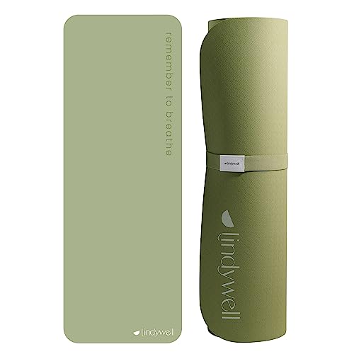 Lindywell Grata Mat Aloe Green and Shoulder Strap Bundle
