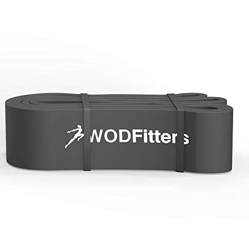 WODFitters Pro Series Pull-Up Assistance Bands – Premium Resistance Loop Bands for Assisted Pull Ups, Muscle Ups, Strength Training & Mobility – Durable Bands for Functional Fitness - color: #6 Grey