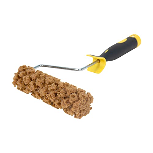 Hanroy 6" Sea Sponge Roller - Texture Paint for Walls, Faux Finish | 6-Inch Sea Sponge Roller For Faux Finish & Texture Painting. Sponge Patterns On Walls & Ceilings.Washable & Reusable(M60) - color: M60