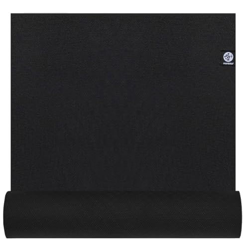 Manduka X Yoga Mat 71" - 5mm | High Performance Fitness Mat | Durable Design | Yoga, Outdoors, Stretching | 71 x 24 inches - color: Black