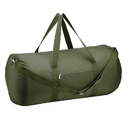 Vorspack 20-24-28 Inches Foldable Gym Bag, Duffel Bag for Men Women - color: 28 Inches Green, size: 28 INCHES