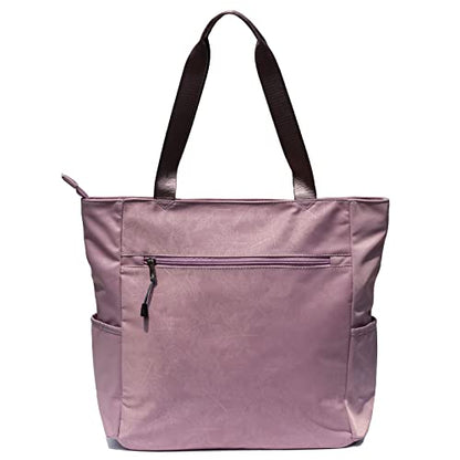 ESVAN Original Floral Water Resistant Large Tote Bag Shoulder Bag for Gym Beach Travel Daily Bags Upgraded - color: [Q] Pattern