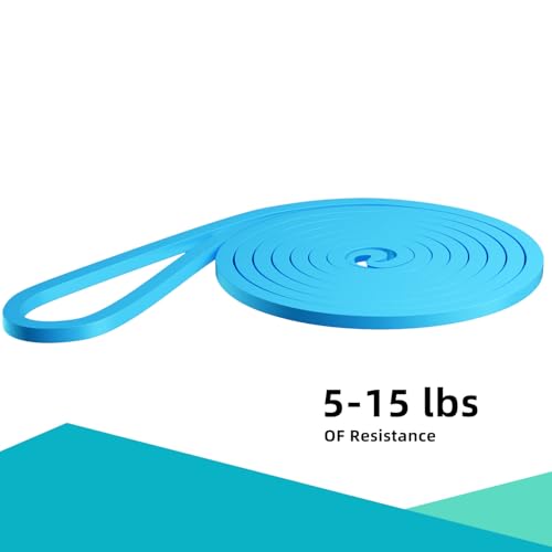 Resistance Bands, Pull Up Bands, Pull Up Assist Band Exercise Bands for Men & Women Working Out, Body Stretching, Physical Therapy, Muscle Training - color: Blue