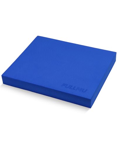 Balance Pad, High-Density TPE Foam, 15.75 x 13 x 2 Inches, Blue | Non-Slip Surface, Firm Yet Cushioned, Controlled Instability, Ankle Stability, Core Strength, Yoga, Pilates and Mobility