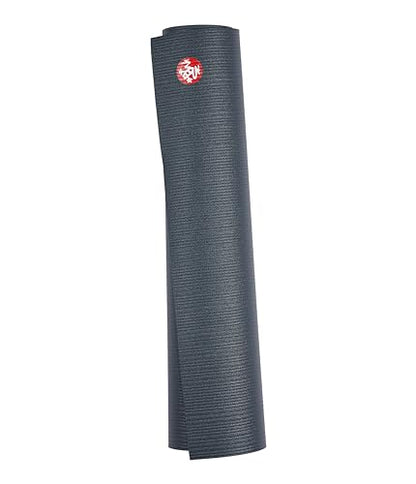 Manduka PROlite Yoga Mat 4.7mm | Lifetime Durability | Hygienic Construction | Teacher Approved - color: Thunder, size: 71" x 24"