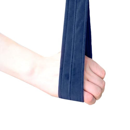 6.6ft 2m Aerial Loops Aerial Straps Ropes Aerial Acrobatics Body Loop Trapeze Circus Apparatuses Equipment Yoga Straps 1 pairs - color: Dark Blue