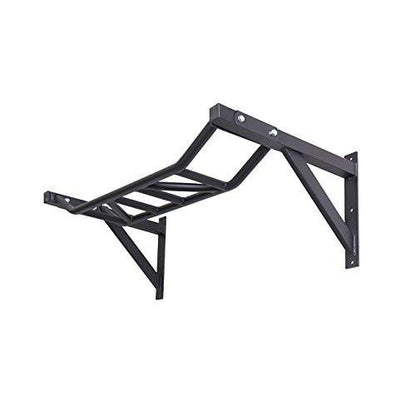 Gronk Fitness Wall Mounted Pull Up Bar | Chin Up Bar | Multi Grip Pull Up Station | Perfect for Commercial and Garage Gym
