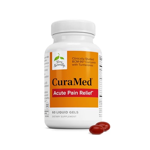 Terry Naturally CuraMed Acute - Muscle Soreness & Pain Relief - 60 Count - size: 60 Count (Pack of 1)