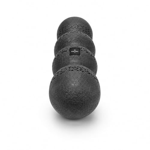 Double Peanut Massage Roller for Deep Tissue Relief, Spinal Alignment Gap, Micro-Perforation Texture, Targets Back, Neck & Legs