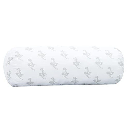 MyPillow Round, Neck and Cervical, Bolster Pillow, Made in USA, 6"x18", White