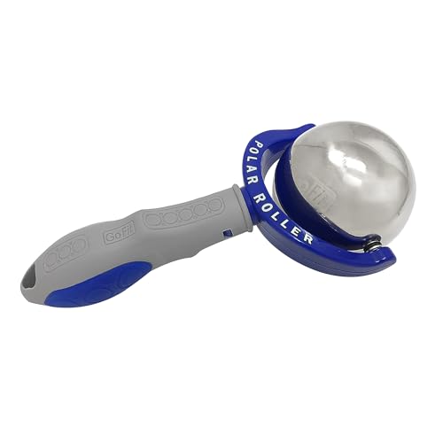 GoFit Polar Roller Cold Compression Therapy Blue 9.8 x 4.8 x 2.8, Massage Polar Roller - size: 9.8 x 4.8 x 2.8