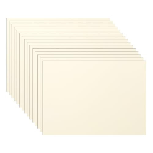 Guakicae 100 Sheets Cream Cardstock 8.5 x 11 Certificate Paper 110lb | Thick Off White Paper Card Stock for Invitations, Thank You Cards, DIY Card Making, Menus, Recipe - color: Cream, size: 8.5x11-100pcs