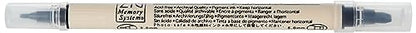 Zig Memory System Calligraphy Dual Tip Marker, Pure Black Pack of 6 (MS3400-010)