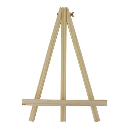 2 Pcs Tabletop Easel,Easel for Painting 11.81 Inch Wooden Painting Stand for Art,and Crafts,Portable Canvas Photo Picture Sign Holder for Kids and Adults - size: 11.81"x7.87"/30x20 cm(LW)