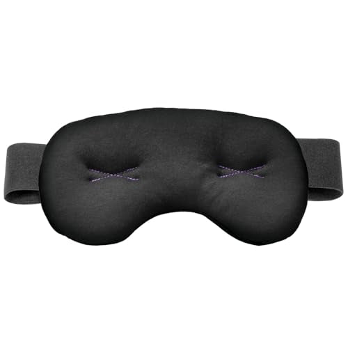 Brownmed Eye Pillow Compression Eye Mask, Cooling, Universal Fit, Black - color: Black