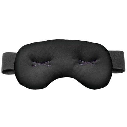 Brownmed Eye Pillow Compression Eye Mask, Cooling, Universal Fit, Black - color: Black