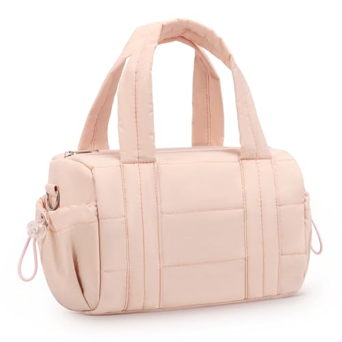 Mini Gym Bag for Women Sports Duffel Bag Cute Pilates Bag Pink - color: Pink, size: 8L Small