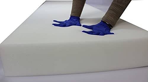 Mybecca Upholstery Foam Cushion Sheet High Density,4H x 24 W x 72 L - color: White, style: 4x24x72