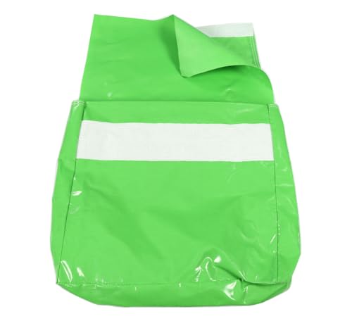 Durable Sandbag Covers Heavy Duty Vinyl with D-Ring | Commercial Grade 18oz PVC, 21" Square Sand Bags, 50lb Capacity Anchor Weight Covers for Inflatables, Tents, Tarps - color: Light Green