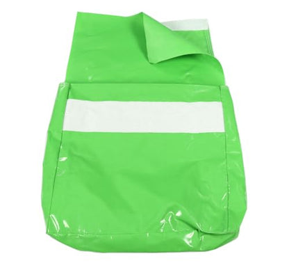 Durable Sandbag Covers Heavy Duty Vinyl with D-Ring | Commercial Grade 18oz PVC, 21" Square Sand Bags, 50lb Capacity Anchor Weight Covers for Inflatables, Tents, Tarps - color: Light Green