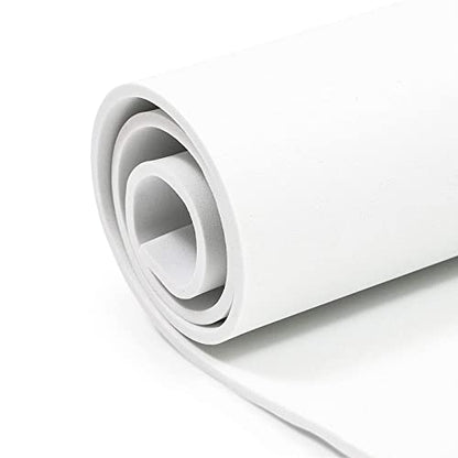 Bright Creations 5mm White EVA Foam Roll Sheet - 14 x 39" - 100 kg/m3 for Crafts & DIY Projects - Craft Foam - size: 5mm