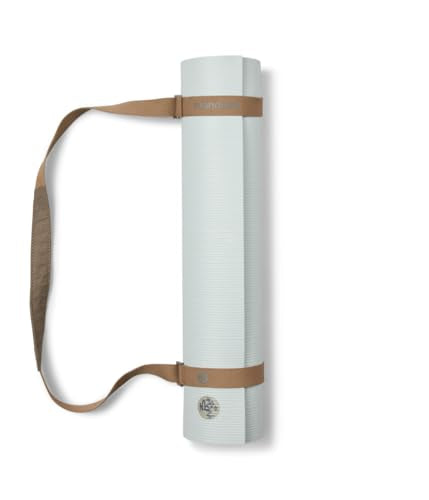 Manduka Yoga Commuter Mat Carrier - Eco-Friendly Cotton, Easy to Carry, Hands-Free, For All Mat Sizes - color: Lion's Mane