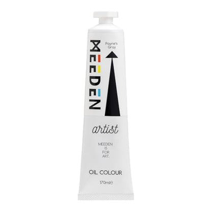 MEEDEN Artist Grade Oil Paint: Payne's Gray - 170ml/5.7oz Tube | Professional Art Paints and Supplies for Canvas Painting - color: Payne's Gray, size: 5.7 Fl Oz (Pack of 1)