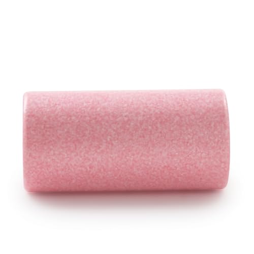 Sunny Health & Fitness 12" Pink High-Density Yoga Foam Roller | Muscle Relief, Physical Therapy, Post-Workout Recovery, Improved Flexibility, Home, Gym, Rehab Use, Full-Body Use - color: Pink, size: 12-Inch