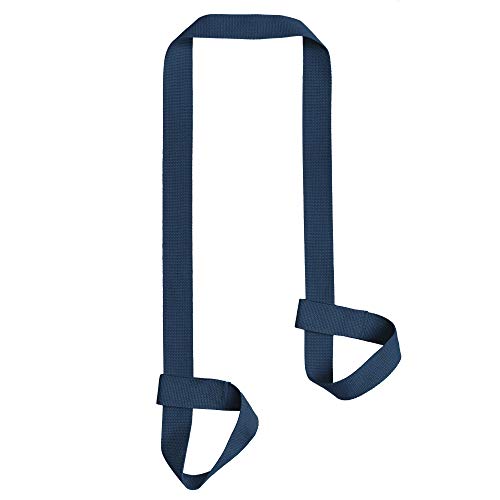 ZOOEASS Yoga Mat Strap, Adjustable Durable Yoga Mat Carrier & Stretching Strap, Multiple Color Choices - color: Blue, size: 5.9feet