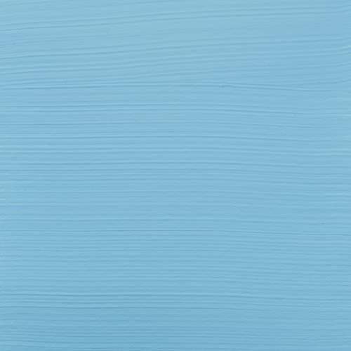 Amsterdam Standard Series Acrylic Paint Tube, Sky Blue Light 551, 4 fl oz | Vibrant Color with Acrylic Resin Binder, High Lightfastness, Water-Based, Strong Coverage, Visible Brush Strokes - color: Sky Blue Light, size: 4.06 Fl Oz (Pack of 1)