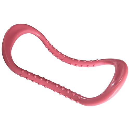 Yoga Circle Stretch Resistance Ring Pilates Bodybuilding Fitness Workout Tools, Non Stretchable，Workout Fitness, PP Material, Non-Slip Handles, Massage Point Design