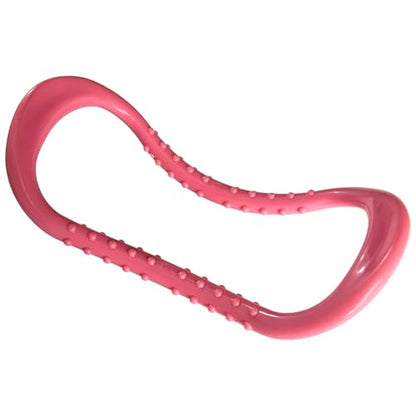 Yoga Circle Stretch Resistance Ring Pilates Bodybuilding Fitness Workout Tools, Non Stretchable，Workout Fitness, PP Material, Non-Slip Handles, Massage Point Design