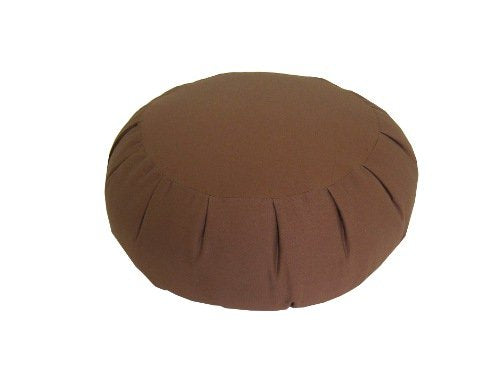 Buckwheat Zafu Meditation Cushion - color: Cinnamon