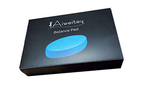 Stability Trainer Pad - Foam Balance Exercise Pad Cushion for Therapy, Yoga, Dancing Balance Training, Pilates,and Fitness (Blue)