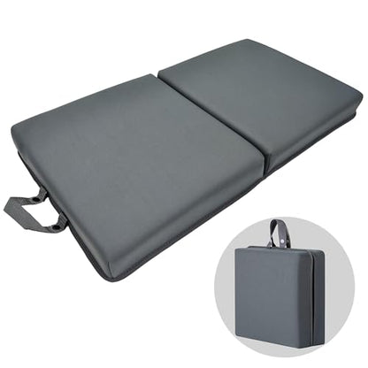 Gardening Knee Pads, Large Knee Pads for Gardening, Kneeler Pad, Thick Garden Knee Pad,Repairing-Floor Knees Mat for Prayer, Fitness, Yoga, Gym & Pilates (Gray) - color: Gray