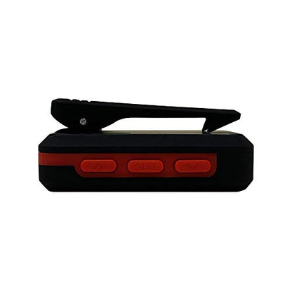 Gymboss Charge Interval Timer and Stopwatch & Watchstrap - Bundle - color: Black / Red