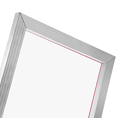 VEVOR Screen Printing Kit, 6 Pieces Aluminum Silk Screen Printing Frames, 20x24inch Silk Screen Printing Frame with 160 Count Mesh, High Tension Nylon Mesh and Sealing Tape for T-Shirts DIY Printing - size: 20x24inch-6